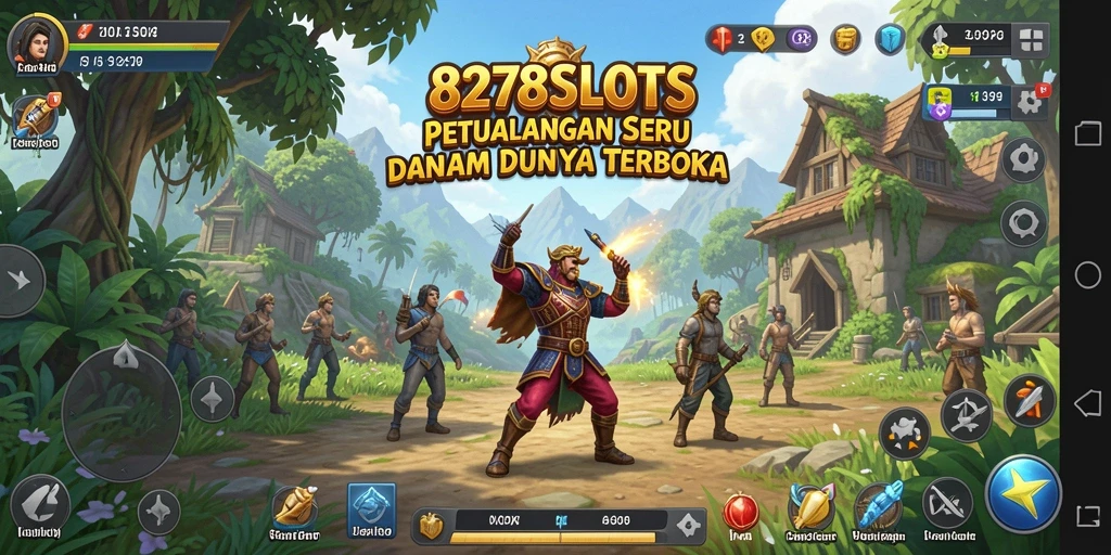 Screenshot dari gameplay menakjubkan dalam 8278SLOTS.