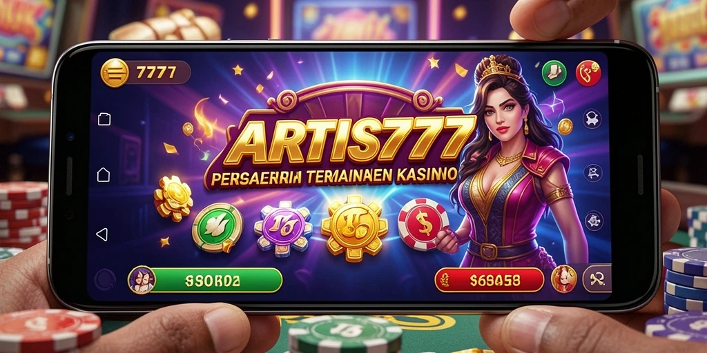 Tampilan menawan dari permainan Kasino di ARTIS777.