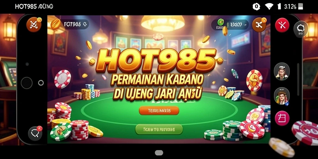 Tampilan menarik dari gameplay Kasino di HOT985.