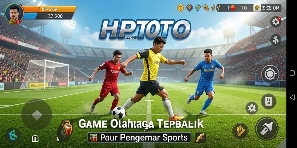 Tampilan gameplay HPTOTO yang mengesankan di lapangan olahraga.