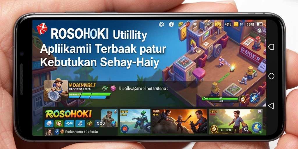 Tampilan utama ROSOHOKI dengan fitur pengelolaan tugas yang intuitif.