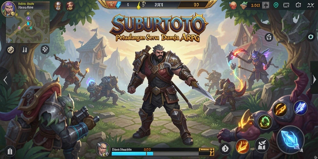 Tampilan gameplay mendebarkan dari SUBURTOTO yang penuh aksi.